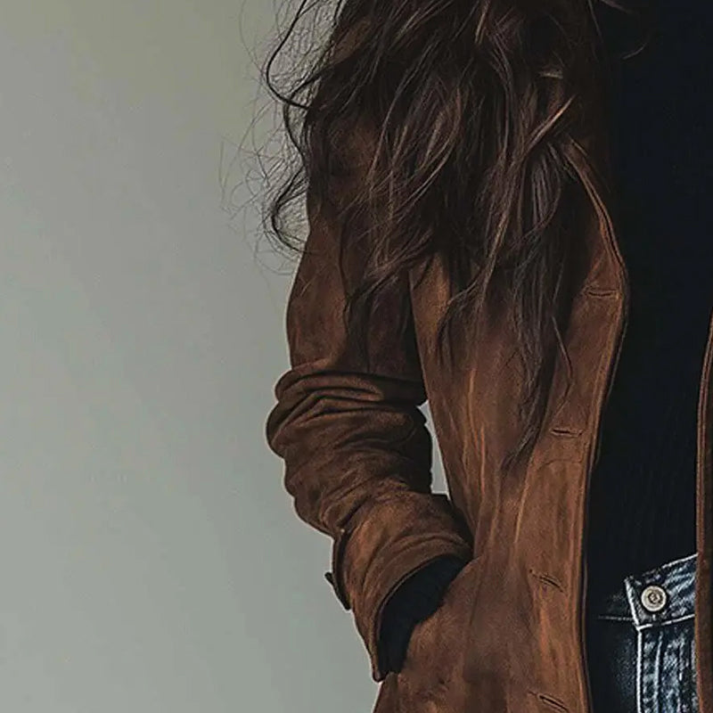 Valerie long coat, vintage elegance