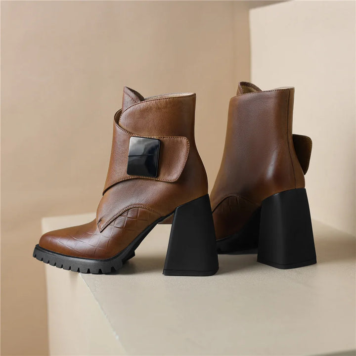 Parvoria | Thick-soled ankle boots
