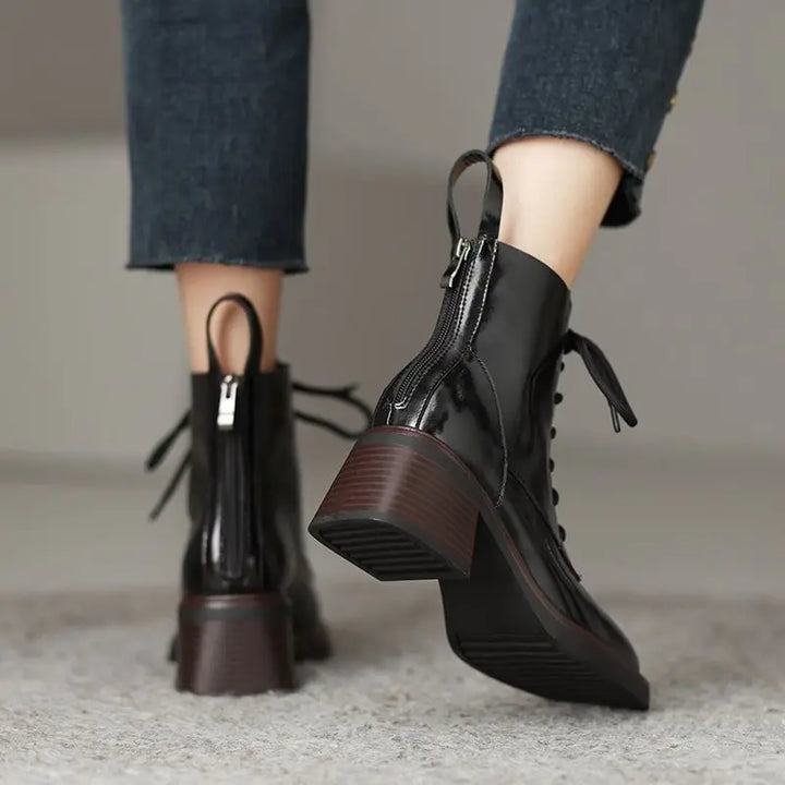 Jovinna™| Square Ankle Boots