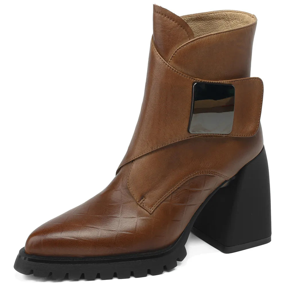 Parvoria | Thick-soled ankle boots