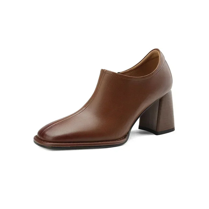 Vionara™| Leather Ankle Boots