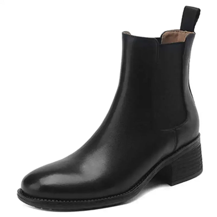 Zantina™| Leather Ankle Boots